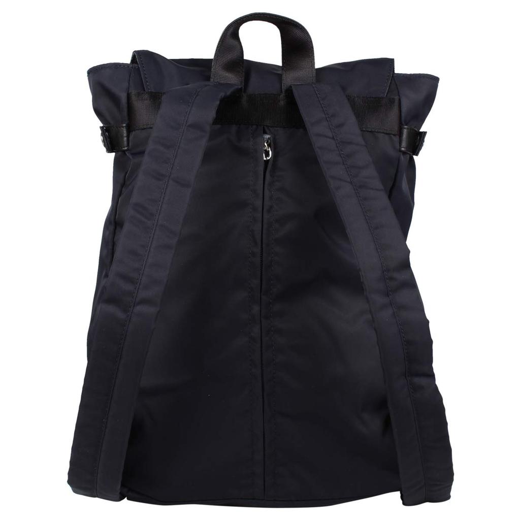 NYLON COWHIDE RUCKSACK Rucksack Bag Backpack 2060446 Black [Isaac]