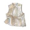 New fashion vest retro small Guochao top vest middle-aged women's vest