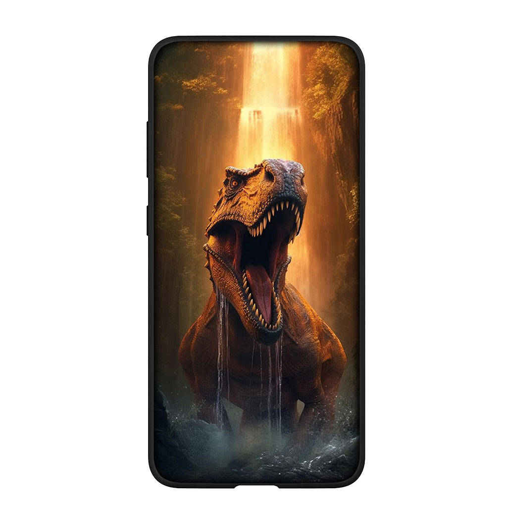 Phone Case for Samsung Galaxy S25 S24 S23 iPhone 16 15 Xiaomi Redmi Note 14 13 12 16E X 11 Pro Max OPPO Moto Huawei P30 A14C A06Cartoon Dinosaur Cover