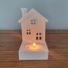 Castle House Candle Holder Silicone Molds Gypsum Molds Candlesticks Resins Molds