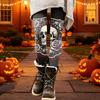 Women's Halloween Print Stretch Leggings for Casual Wear