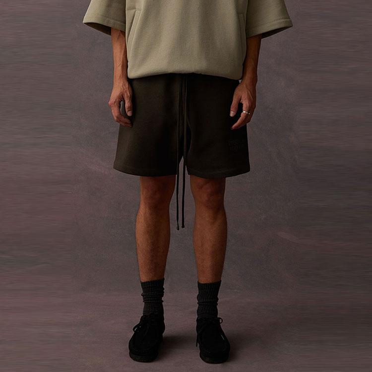 Fear of God Essentials Pantaloncino da ginnastica Nero Off Uomo Pantaloni 160BT222000F