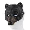 N7YF Realistic Bear Cosplay Mask Masquerades Accessory Animal Head Half Face Mask for Carnivals and Theme Parties Costume