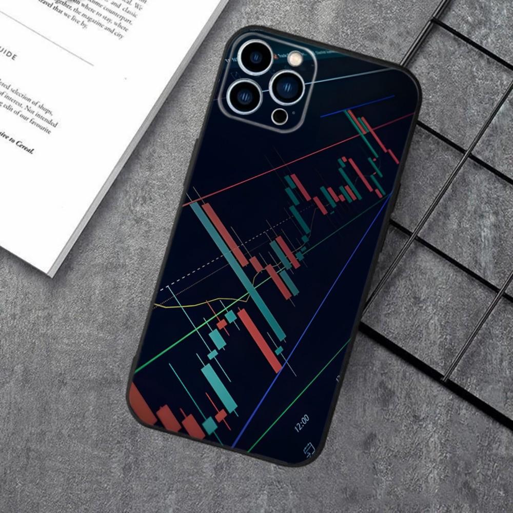 Day Trading Day Trader Trader Phone Case For Apple iPhone 15,14,13,12,11,XS,XR,X,8,7,Pro,Max,Plus,mini Silicone Black Cover