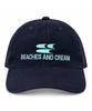 BEACHESANDCREAM Surf Symbol Ball Cap-Navy