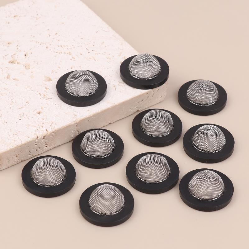 10Pcs O-Ring Seal Hose Gasket Rubber Faucets Filter Pads Shower Hose Filter High Temperature Resistant Faucet Strainer Tools