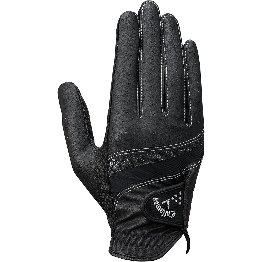 Callaway Style Dual Women's Gloves Black 18cm for Both Hands