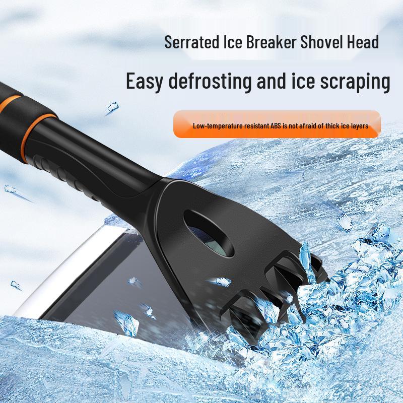Multi-Functional Snow Removal Brush & Shovel for Car Glass - Safe on Paint
