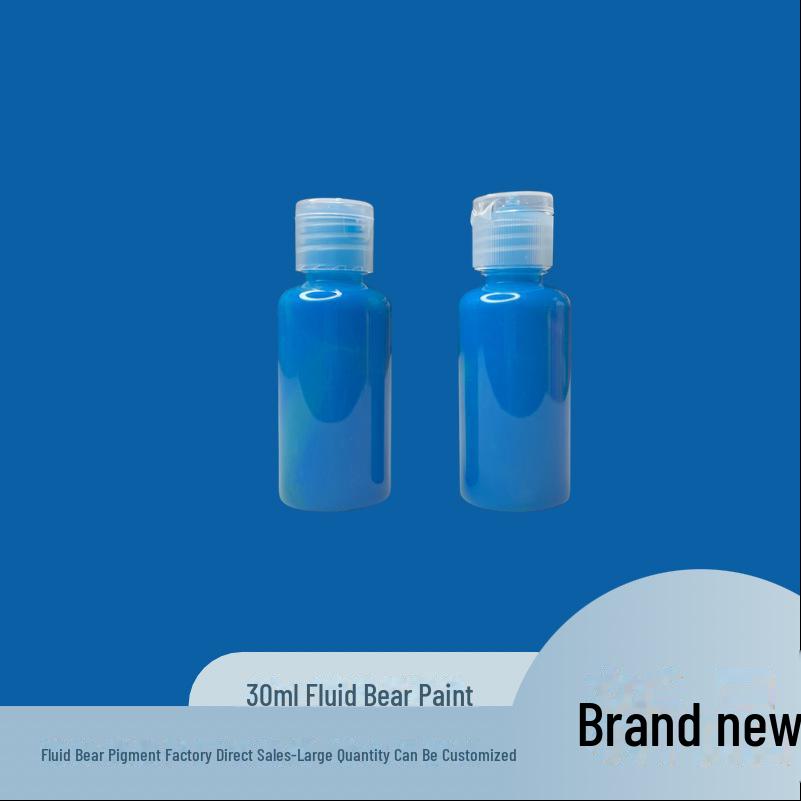Fluid Bear Acrylic Paint DIY Kit: Handmade Graffiti Doll Drawing Supplies for Hot Sale