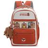 Cartoon Capybara Backpack Casual Style Casual Shoulder Bag Trendy School Bag  Travel