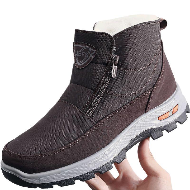 Women's Thick Wool Winter Boots - Comfortable, Warm, Non-Slip, Large Sizes Available