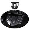 For Honda CRV CR-V Hybrid 2017- Black Titanium Console Gear Shift Panel Trim