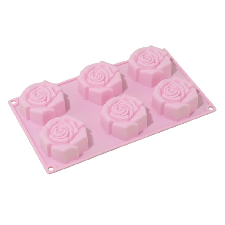 Rose Silicone Cake Mold for Dessert Baking Bakeware Pan Decorating Tool