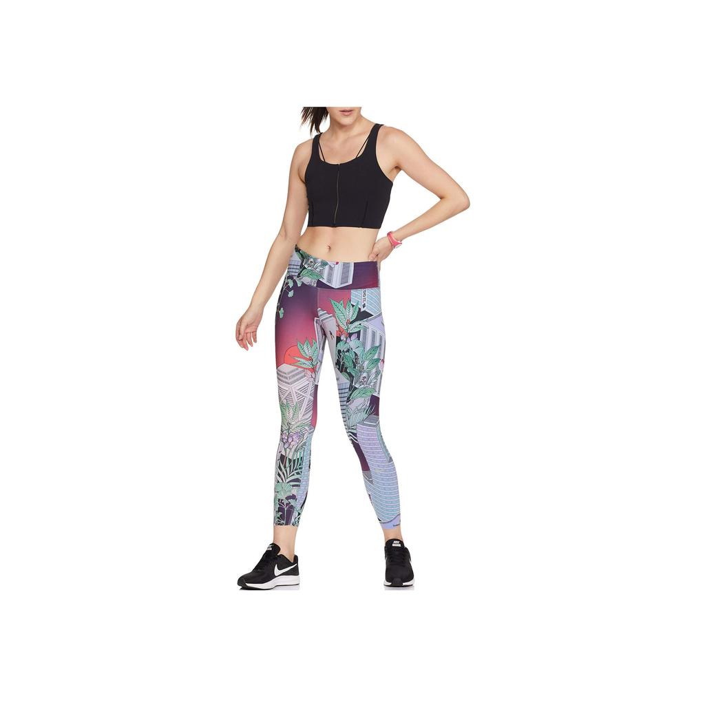Nike Yoga Luxe Infinalon Crop Tank Top Women Tops Black CJ3666-010