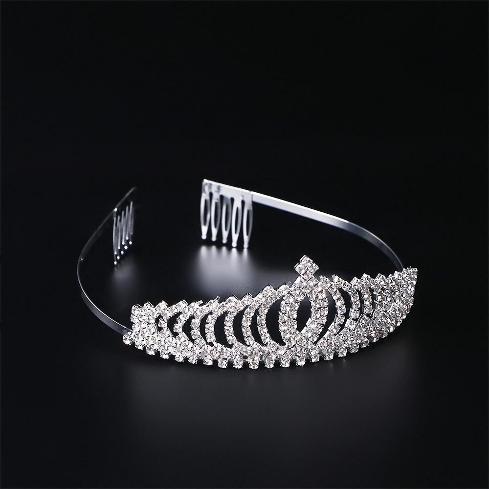 with Comb Hair Clips Act of Role of Queen Hair Hoop Headwear Headband Princess Crown