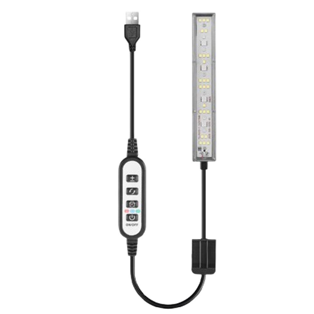 360° Rotatable Full Spectrum Grow Lamp Super Slim Aquatic Plant Lamp  Home Aquascaping