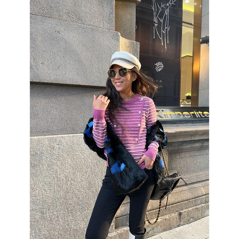 

Blacknini Yin WAF/Du + Development_chenille Wool Knitting Pullover (Two Colors) Midnight Black S