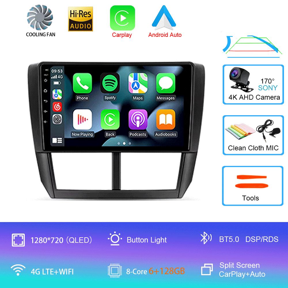 Android 14 Car Radio For Subaru Forester 3 SH 2007 - 2013 Multimedia Video Player Navigation Stereo GPS No 2din 2 Din Dvd