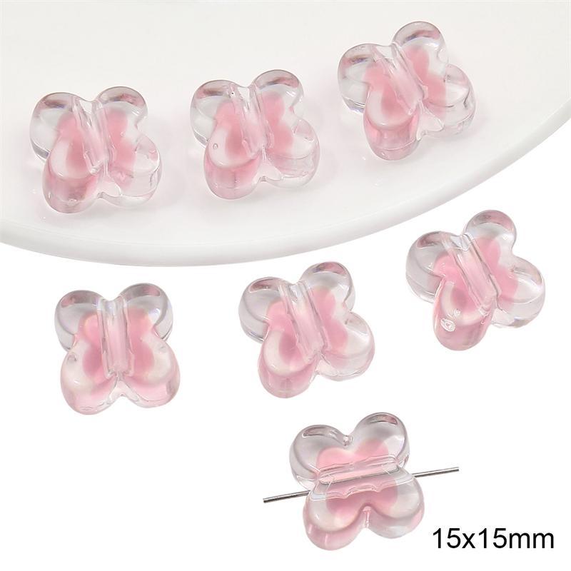 Acrylic Candy Beads Loose Spacer Beads for DIY Jewelry 10pcs