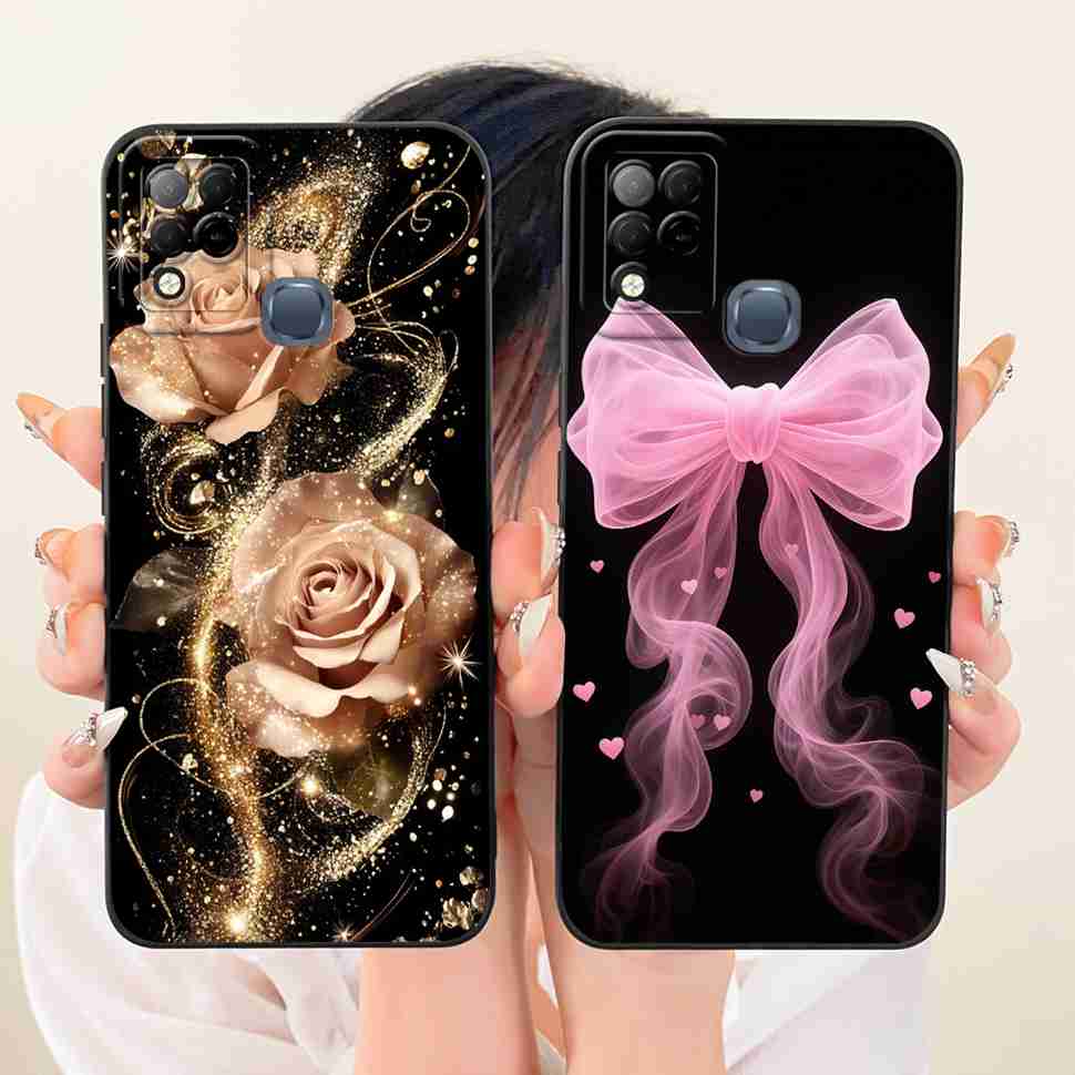 Θήκη για Infinix Hot 10s Μοντέρνο Ζωγραφισμένη Πεταλούδα Μαλακή Σιλικόνη Κάλυμμα Κινητού Για Infinix Hot10s Hot 10s X689B X689 Θήκες