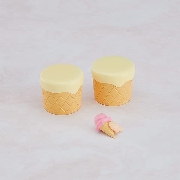 Nendoroid More Parts Collection Ice Cream Shop Plastic Painted Complete Trading Figure Box of 6 Non-scale