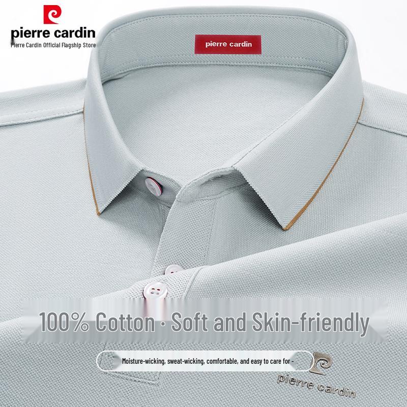 Pierre Cardin Men's 100% Cotton Short Sleeve Polo Shirt