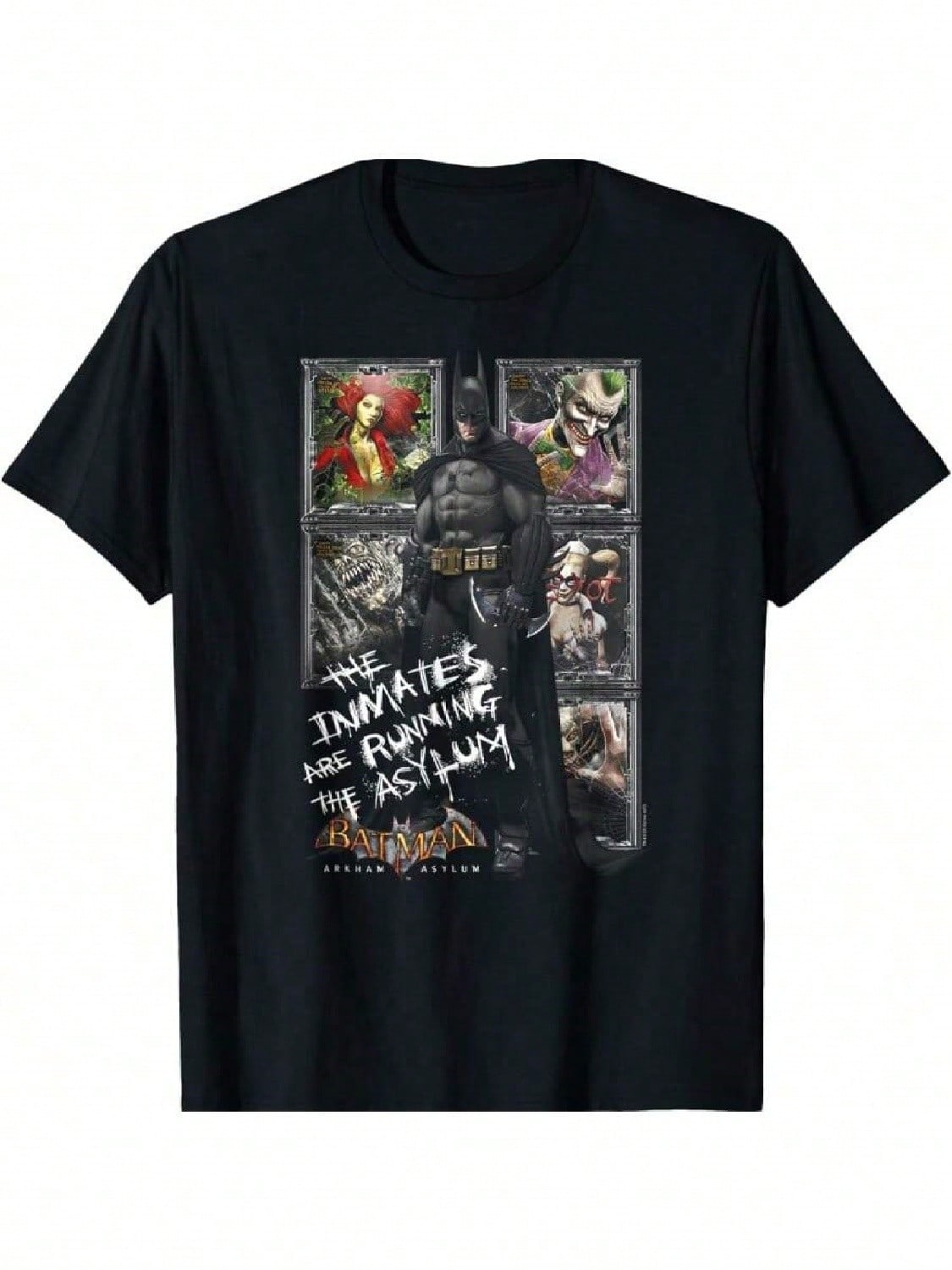 Batmans Arkham Asylums Running The Asylum T-Shirt S разноцветный