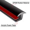 Fender Flare Protector Car Wheel Protector 10M  Wheel Arch Cover Gap Seal Strip Waterproof Anti Dust Rubber Moulding Trims Seals