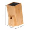 BAMBOO KNIFE BLOCK STAND KINGHOFF KH-1558