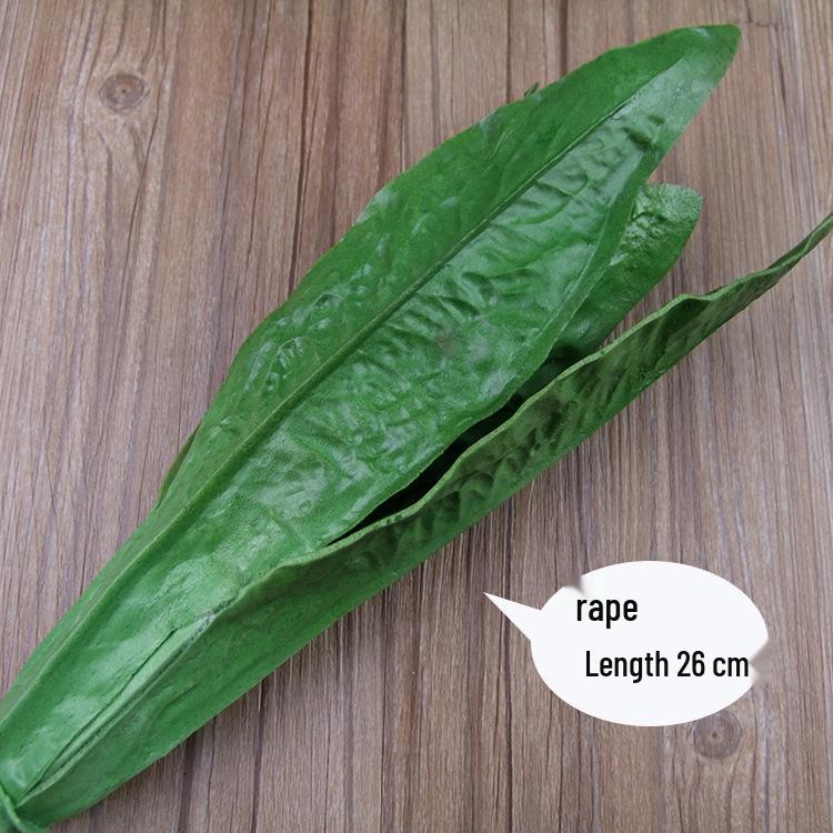 Artificial Vegetable Set: Eggplant, Cabbage, Cucumber, Celery, Spinach - Kitchen Decoration