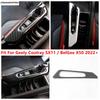 Panneau de levier de vitesses de console centrale de voiture Couvercle de bouton P Auto Garniture Pour Geely Coolray SX11 / BelGee X50 Accessoires d'intérieur