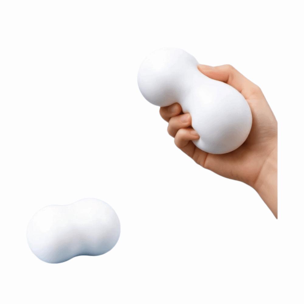 Slow Rising Crunchy Soap Ball Slow-rebound Soap Fidget Squeeze Colorful Soap Squishy Toy Home