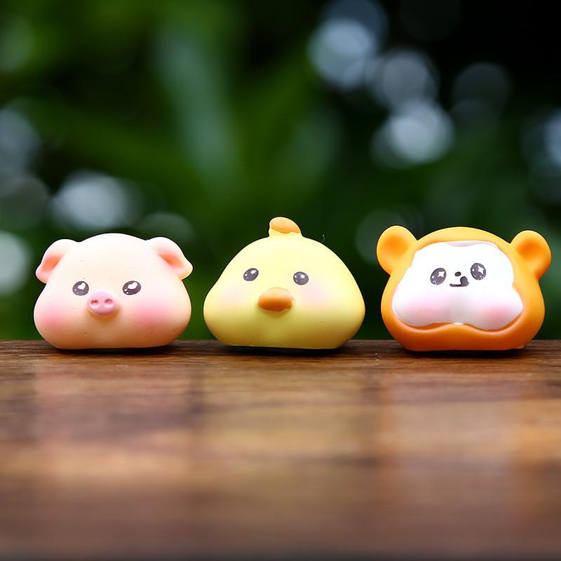 Resin Zodiac Chinese Animal Collectible Figures Desktop Decor Gift Display