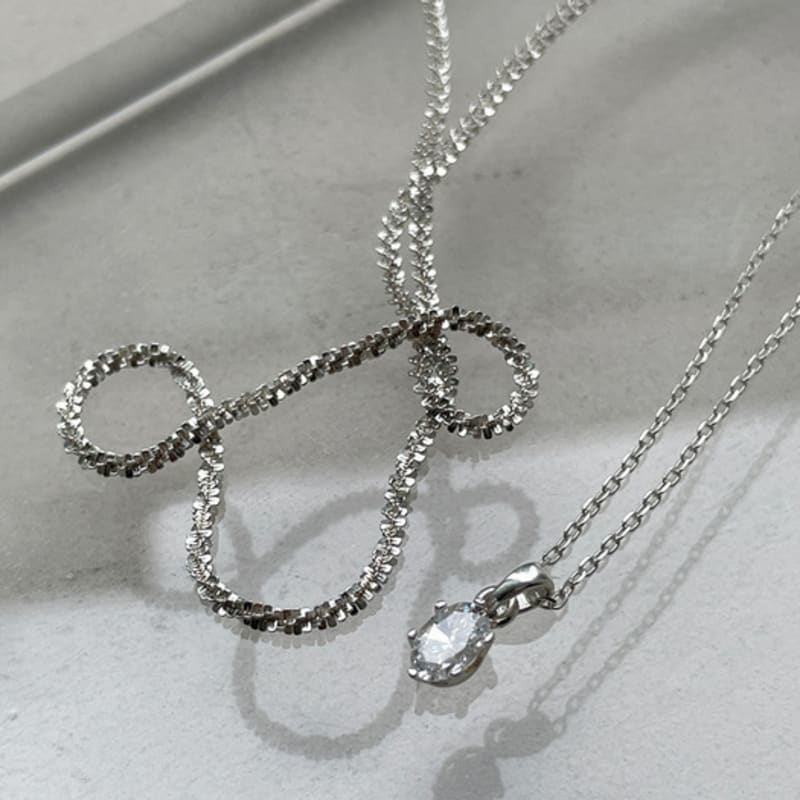 Melliv Sparkling Necklace Set_mvn56