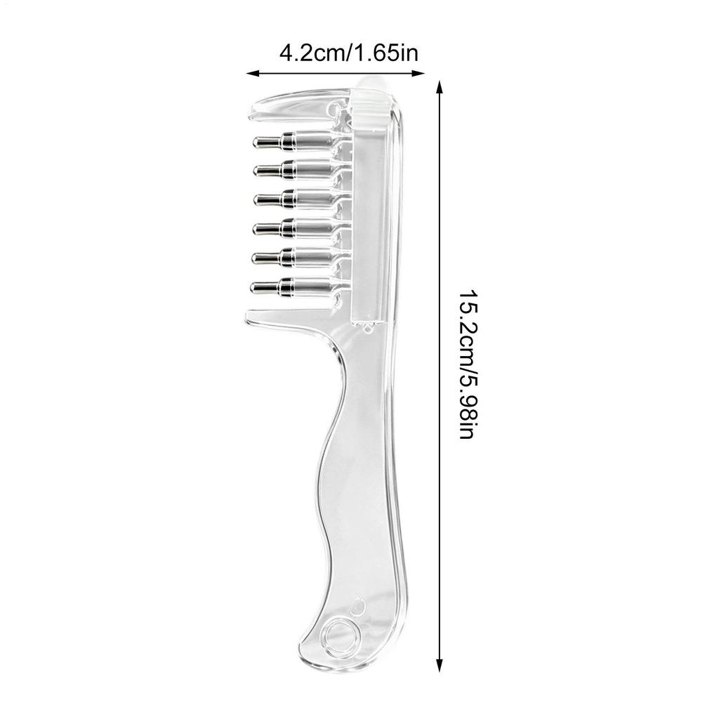 Hair Growth Applicator Comb Leak Proof Refillable Scalp Massager Lightweight Hair Care Device For Bedroom Bathroom Daily
