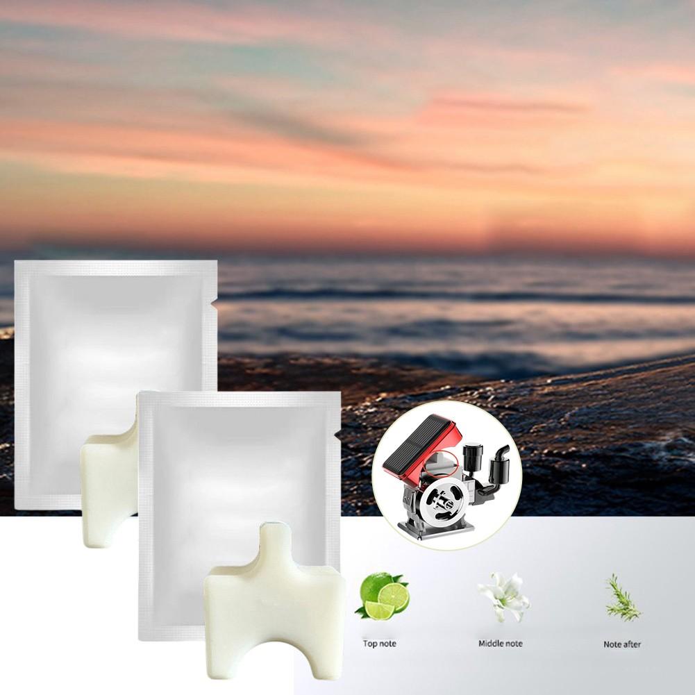 Rotating Diffuser Solar Powered Car Purifier Diatom Mud Material