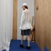 unifree Vintage Academy Embroidered Loose Shirt