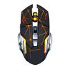 Thunder Wolf Q13 Charging Mute Wireless Gaming Business Luminous Mechanical Cross-border[Q13 Dual Mode] Star Black