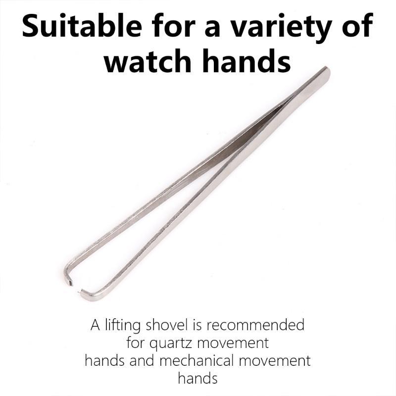 Stainless Steel Tweezers With Nonslip Handle, Essential For Watchmakers Jewelers