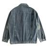Men's Multi-Pocket Ripped Denim Jacket - Spring/Autumn, Trendy American Retro Street Style