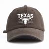 Pc TEXAS Print Washed Baseball Cap Classic Casual Stylish Perfect Gift For Families And Friends