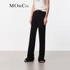 MO&Co. Women's Summer Triacetate Flared Slit Pants