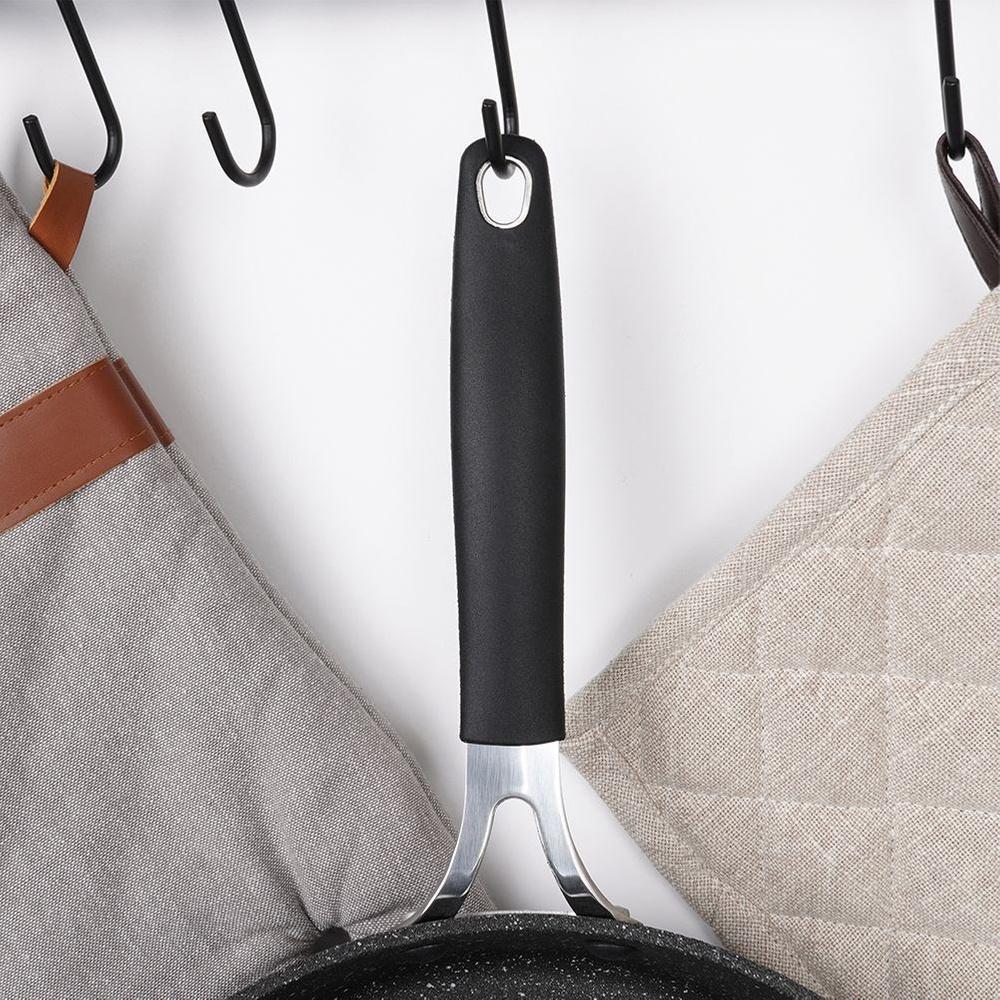 Orion 20 cm Cast Aluminum Frying and Stewing Pan with Stone Coating and Oven-Safe Handle