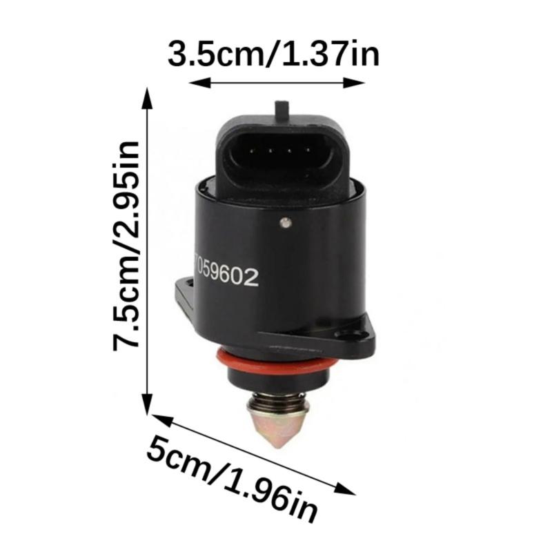Strong Idle Air Control Valves with Seal Construction Easy Installation 17059602 93744675 for Vehicle