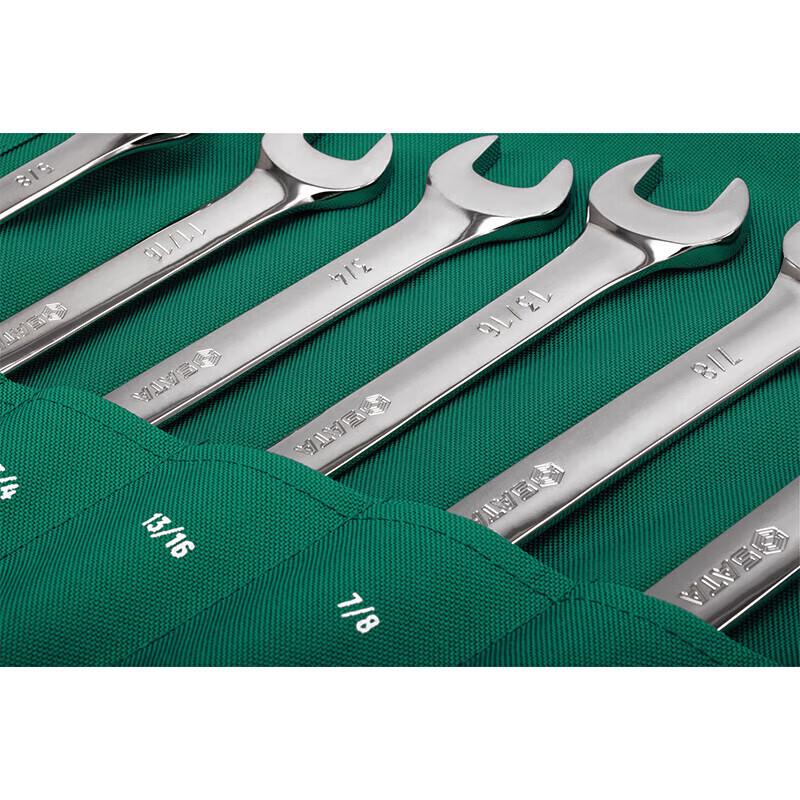 SATA 09069 14-Piece Imperial Combination Wrench Set