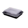 COFLYEE Disposable Fresh Food Containers with Flat Lids