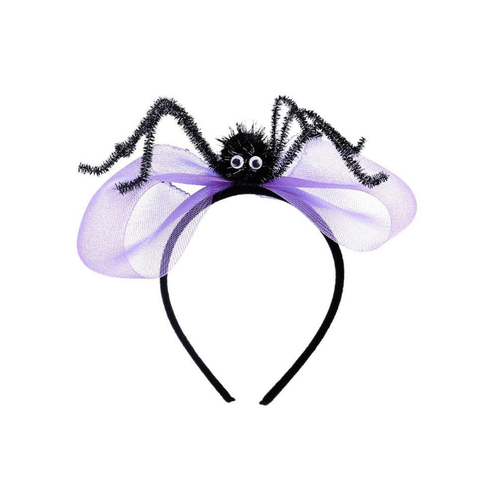 Plastic Skull Hair Hoop Ghost Spider Headband Cute Halloween Hairband  Festival Party
