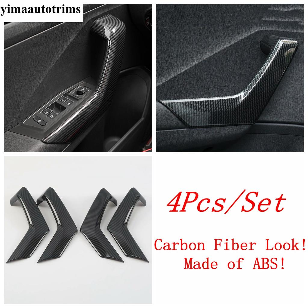 Shift Gear Panel Water Cup / Speaker / Window Lift /Pillar A Frame Cover Trim For Volkswagen T-Roc T Roc 2018 - 2025 Accessories
