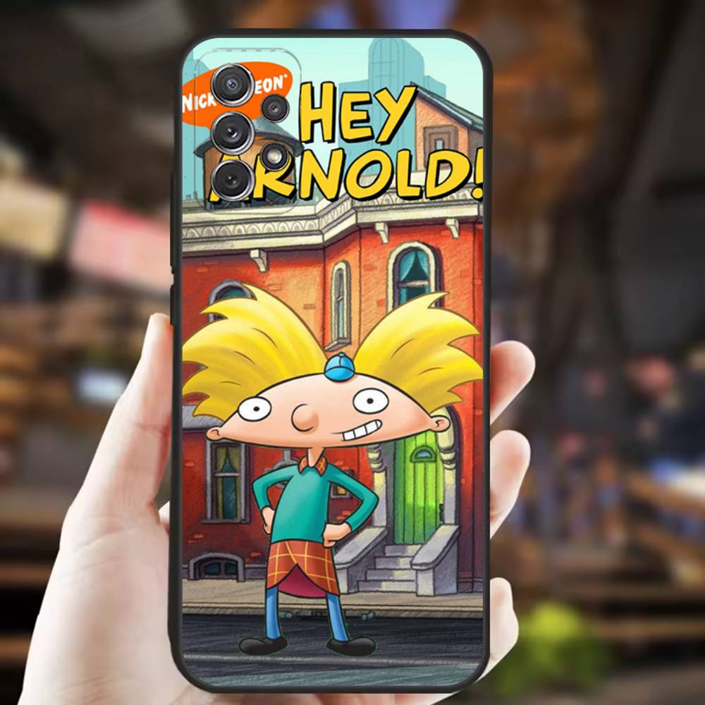 Hey Arnold Helga Phone Case For Samsung S25,S24,S21,S22,S23,S30,Ultra,S20,Plus,Fe,Lite,Note,10,9,5G Black Cover