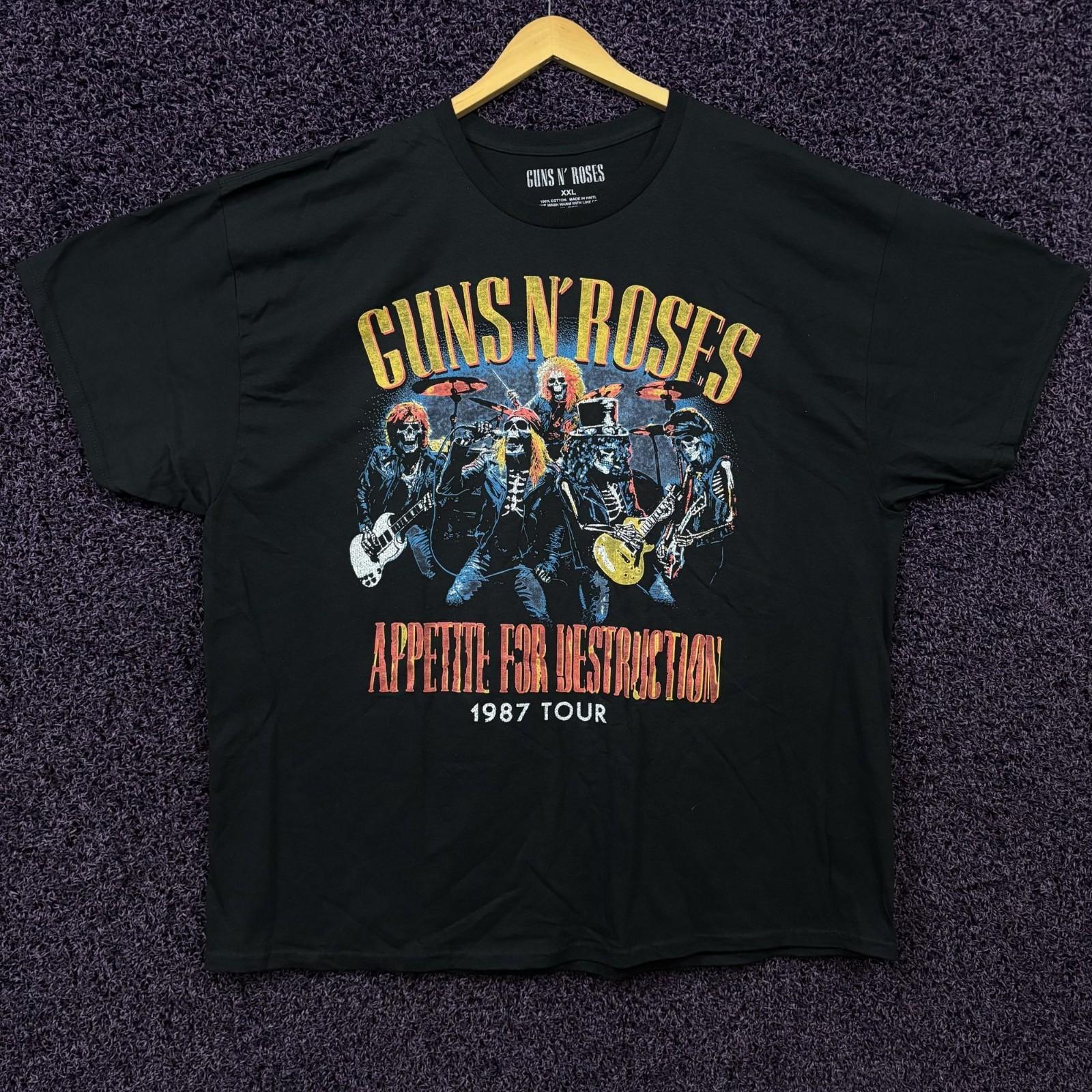 Футболка с принтом Guns N Roses Appetite for Destruction Tour XXL XXL
